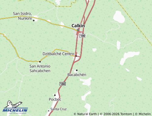 MICHELIN Santa Rosalía map - ViaMichelin