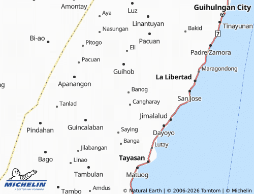 MICHELIN Mongpong map - ViaMichelin