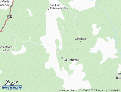 MICHELIN Estanzuela Grande map - ViaMichelin