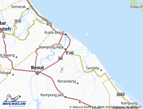 MICHELIN Taman Saujana Putra map - ViaMichelin