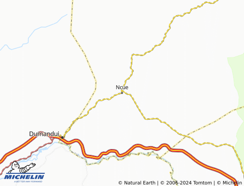 MICHELIN Ncue map ViaMichelin