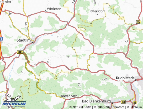 MICHELIN Ehrenstein map - ViaMichelin