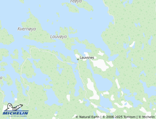 MICHELIN-Landkarte Lauvsnes - ViaMichelin