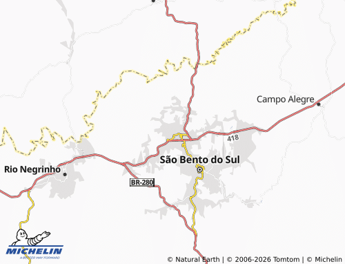 Mapa MICHELIN Cruzeiro - ViaMichelin