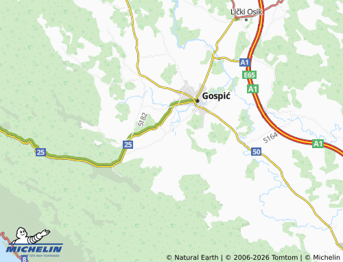 Mapa MICHELIN Tokate - ViaMichelin