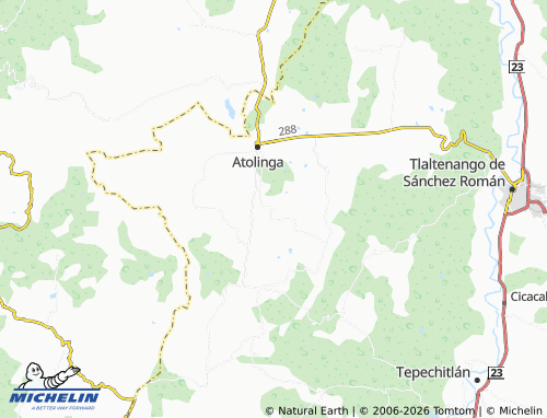 Mapa MICHELIN Laguna Grande - ViaMichelin