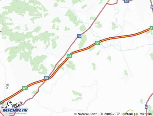 Mappa MICHELIN Yazdach - ViaMichelin