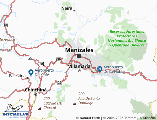 Carte MICHELIN Arrayanes - ViaMichelin