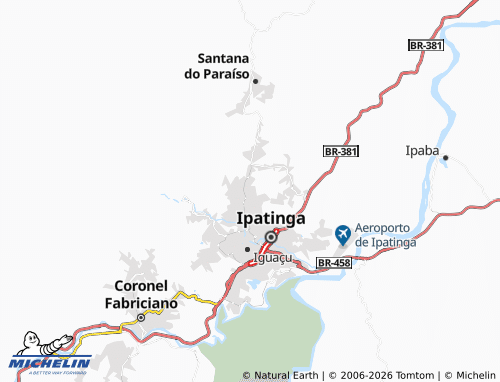 Mappa MICHELIN Bethânia - ViaMichelin