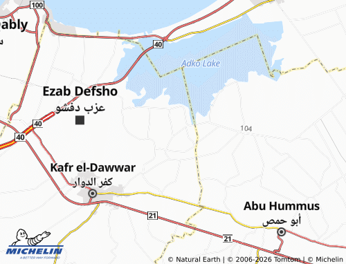 Mapa MICHELIN al-Kanayis - ViaMichelin