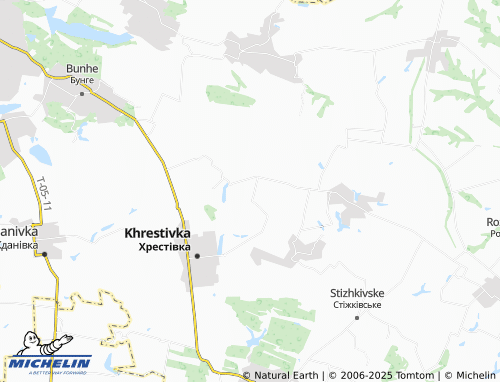 MICHELIN Novoorlivka map - ViaMichelin