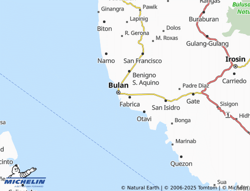 MICHELIN San Vicente map - ViaMichelin