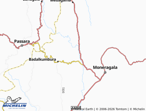 Mappa MICHELIN Thalawagama - ViaMichelin