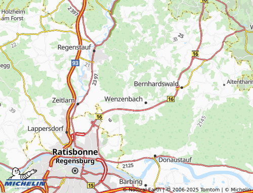 MICHELIN Thanhausen map - ViaMichelin