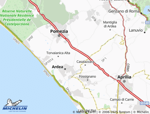 Mappa MICHELIN Casale Castagnola - ViaMichelin