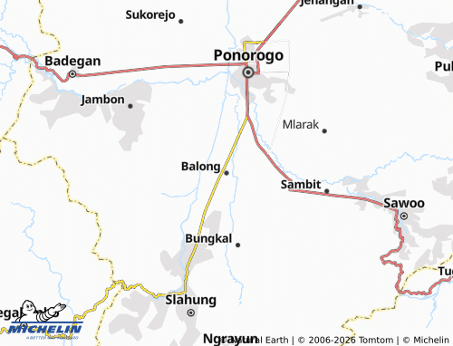 Carte MICHELIN Balong - ViaMichelin