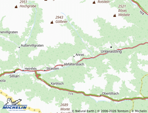 Mapa MICHELIN Anras - ViaMichelin
