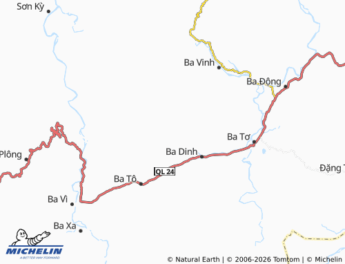 Mapa MICHELIN Ba Giang - ViaMichelin