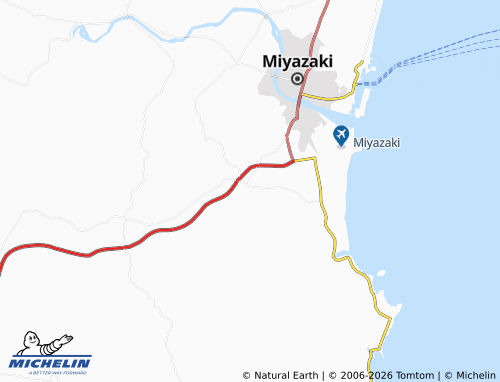 Mappa MICHELIN Kiyotake - ViaMichelin