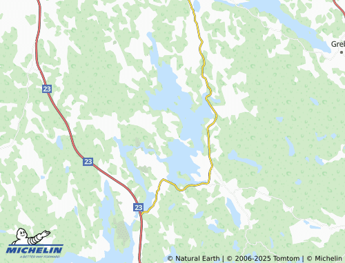 MICHELIN Svartmåla map - ViaMichelin