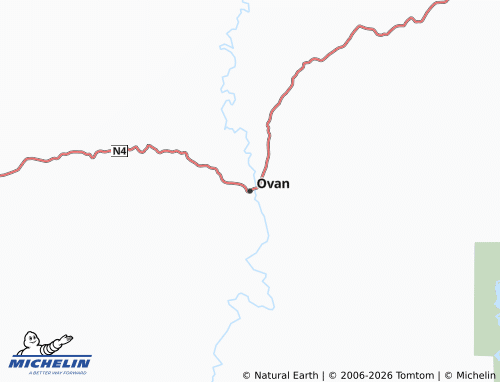 Mappa MICHELIN Ovan - ViaMichelin