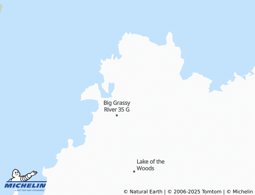 MICHELIN-Landkarte Big Island Mainland 93 - ViaMichelin