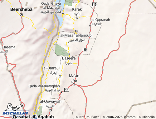 MICHELIN Al Husseiniyah map - ViaMichelin