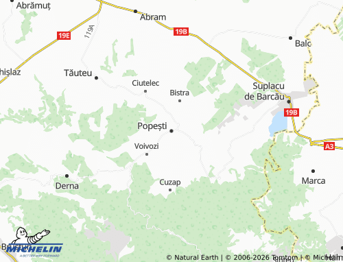Mappa MICHELIN Popești - ViaMichelin