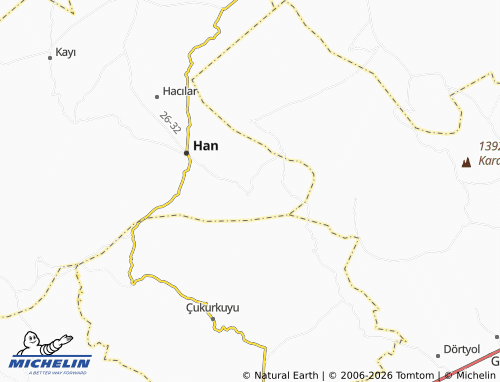 MICHELIN Başara map - ViaMichelin