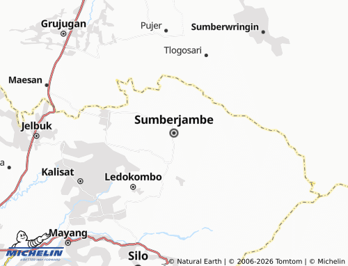 MICHELIN-Landkarte Sumberjambe - ViaMichelin
