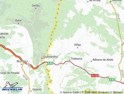 Carte MICHELIN Nuez - ViaMichelin
