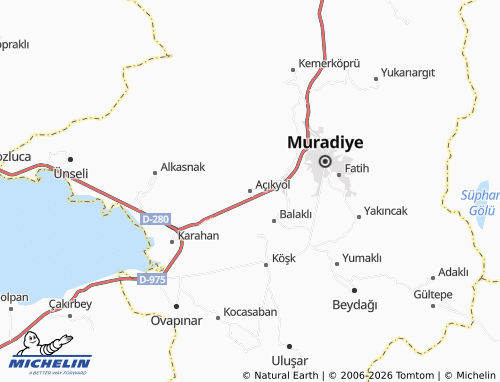 Mappa MICHELIN Açıkyol - ViaMichelin