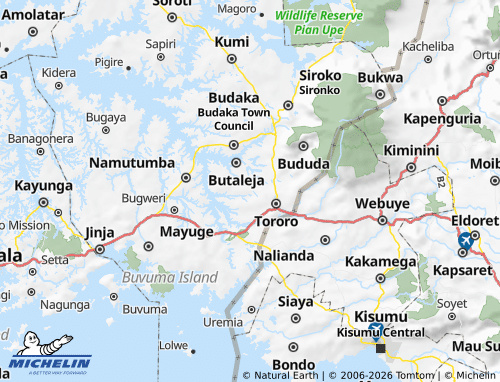 Kaart MICHELIN West Budama - ViaMichelin
