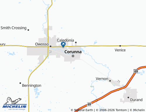 Mappa MICHELIN Corunna - ViaMichelin