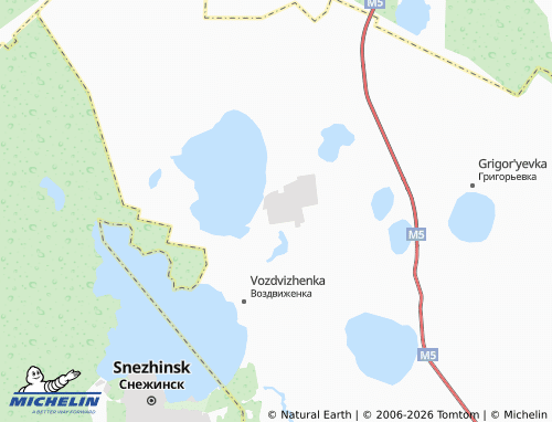 MICHELIN-Landkarte Kabachok SNT - ViaMichelin