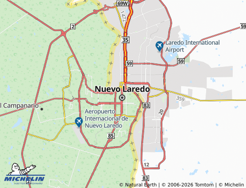 Mappa MICHELIN Centro - ViaMichelin