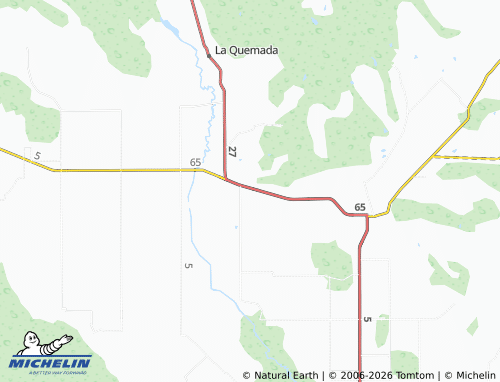 Mappa MICHELIN Campo 100 - ViaMichelin