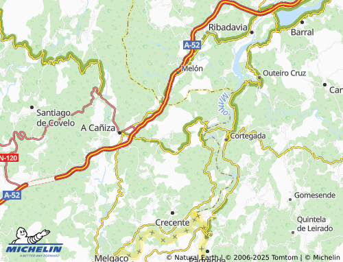 Mappa MICHELIN A Ameixeira (San Bernabeu) - ViaMichelin