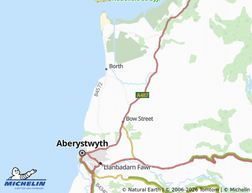 Mappa MICHELIN Llandre - ViaMichelin
