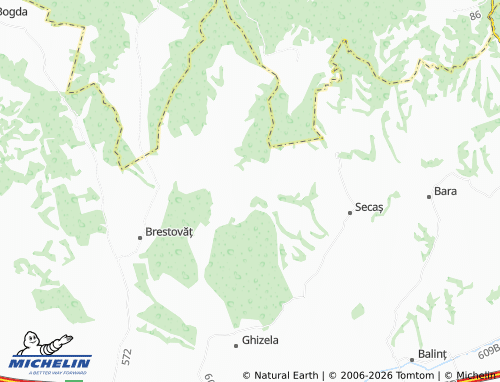 Carte MICHELIN Checheș - ViaMichelin