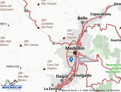Carte MICHELIN La Loma Oriental - ViaMichelin