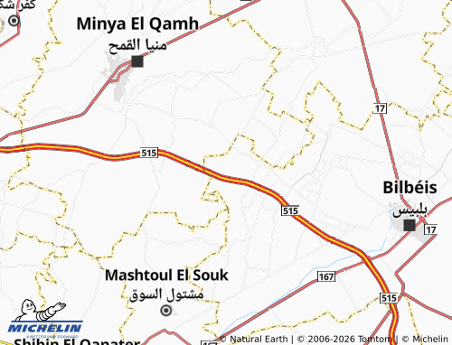 Mappa MICHELIN Bani Salih - ViaMichelin