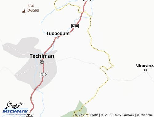 Mapa MICHELIN Forikrom - ViaMichelin
