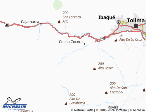 Mappa MICHELIN Altamira - ViaMichelin