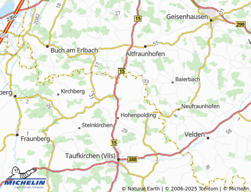MICHELIN Sulding map - ViaMichelin