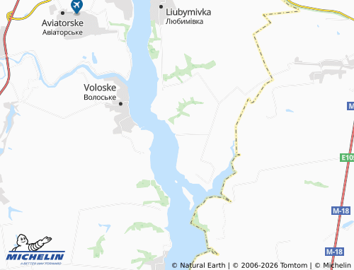 Mappa MICHELIN Dibrova - ViaMichelin