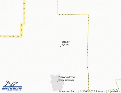 MICHELIN Zubair map - ViaMichelin