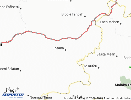 MICHELIN Insana map - ViaMichelin