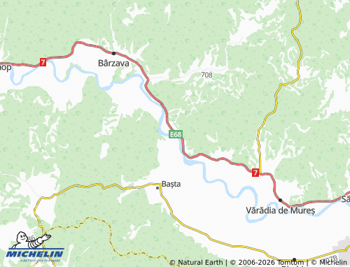 MICHELIN-Landkarte Bătuța - ViaMichelin