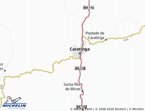 Mapa MICHELIN Santo Antônio - ViaMichelin